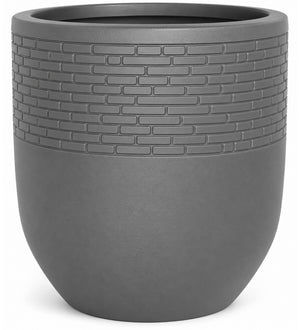 Urban Brick Outdoor Planter – Stone Grey - Close-up
