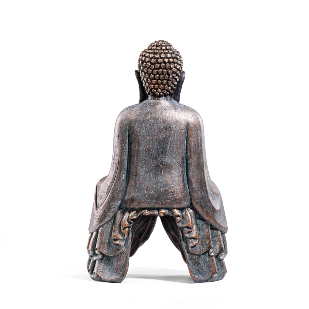 Ashnam Serene Rustic Buddha Figurine