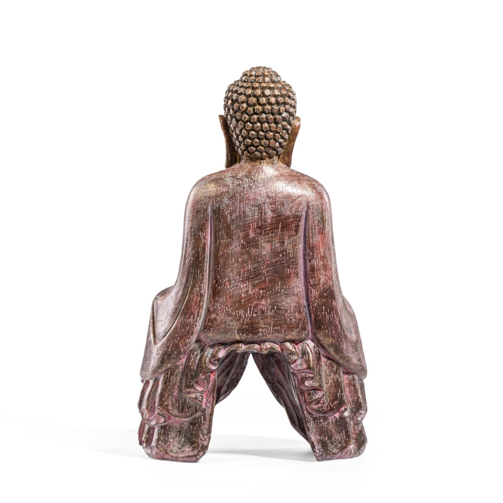 Ashnam Serene Rustic Buddha Figurine