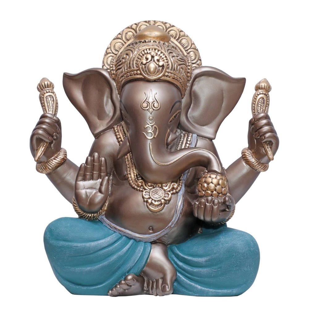 Ashnam Big Ganesha Showpiece - Bronze