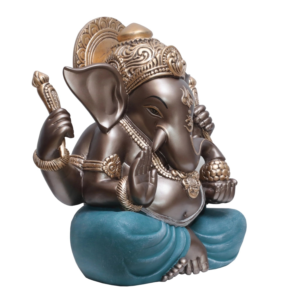 Ashnam Big Ganesha Showpiece - Bronze