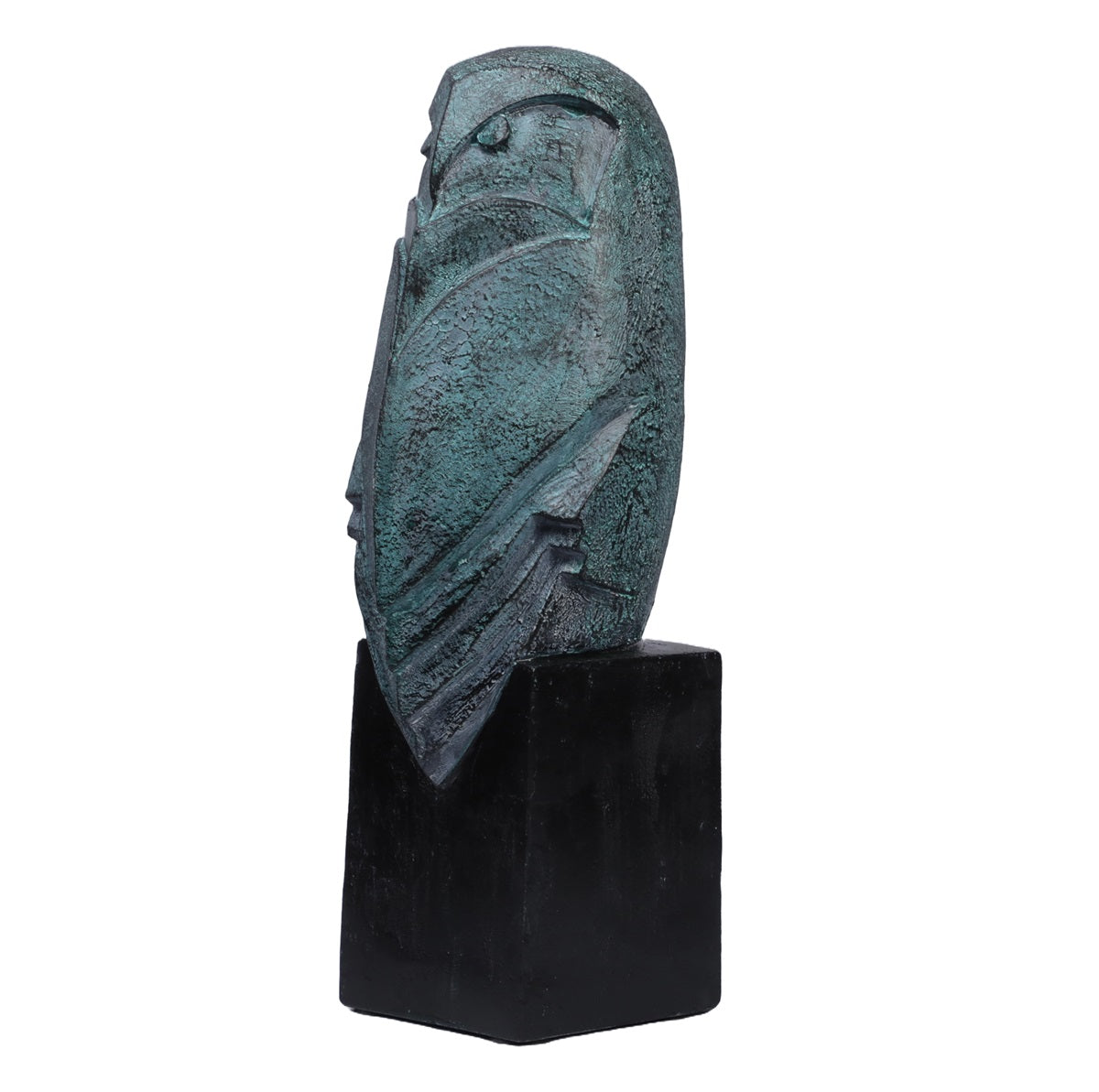Ashnam Wisdoms Guardian Wisebird - Rust Green, 31cm