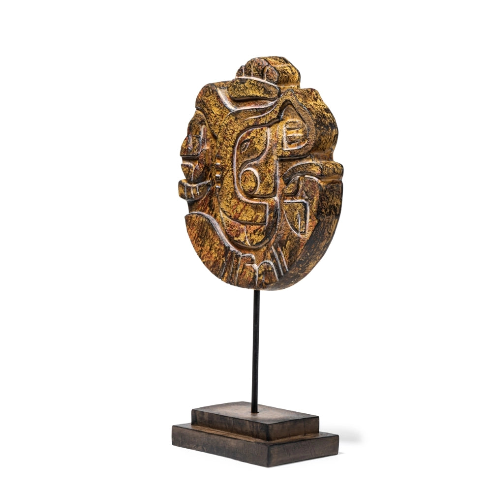 Ashnam Ganesha Accent on Stand, Multicolor