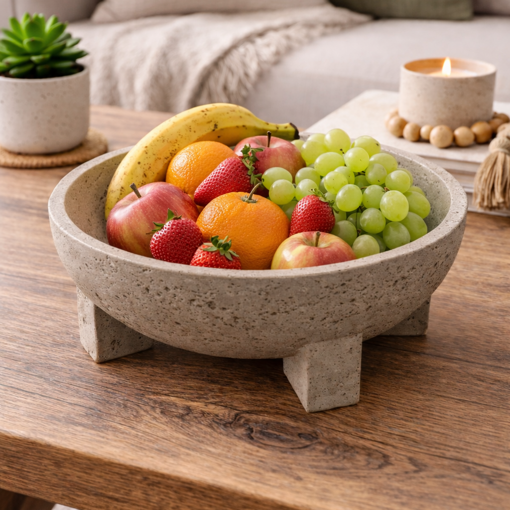 Elegant Centerpiece Urli Bowl - Sand Finish