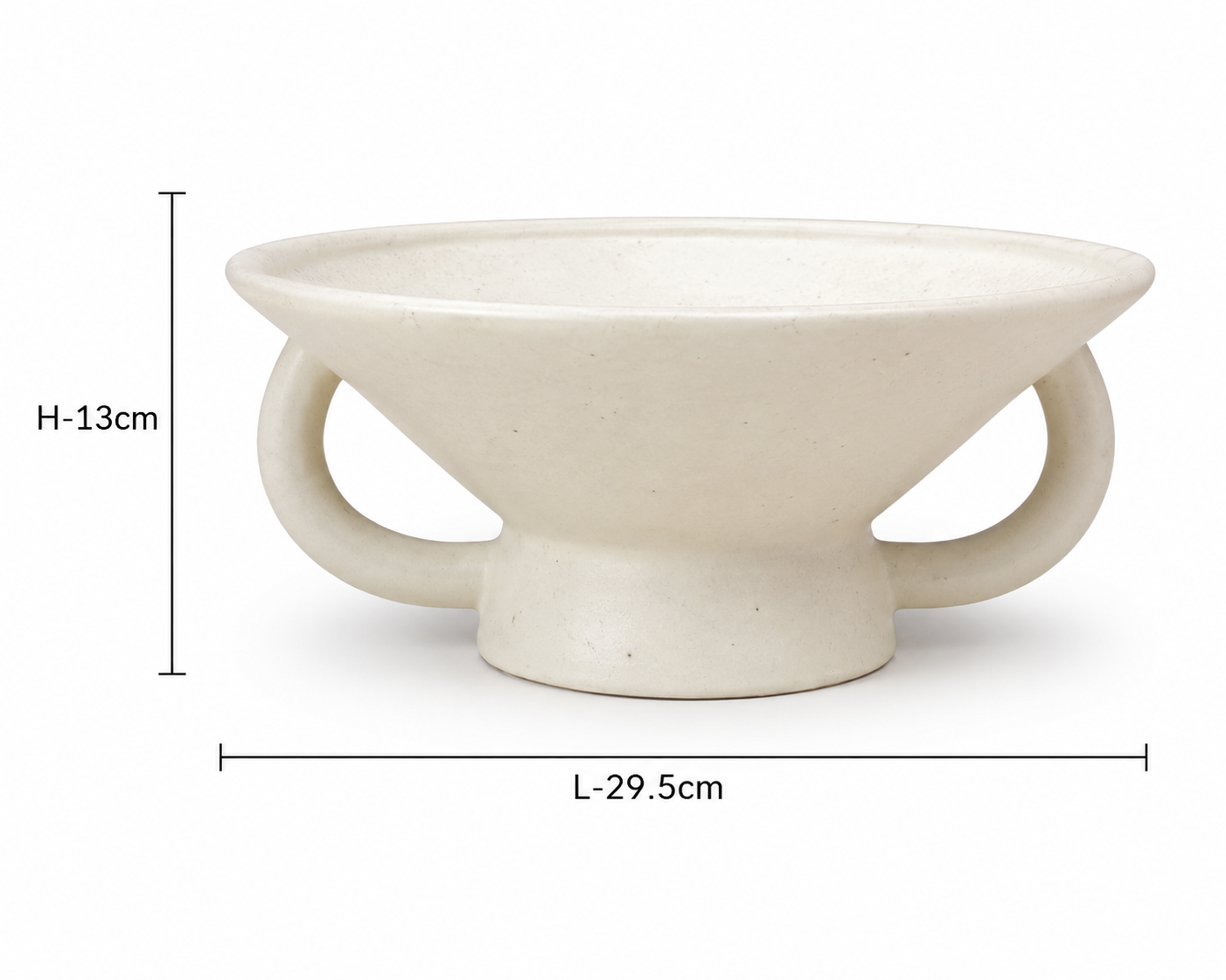 Urli Bowl for Floating Candles & Flowers Elegant Centerpiece - Beige Brun