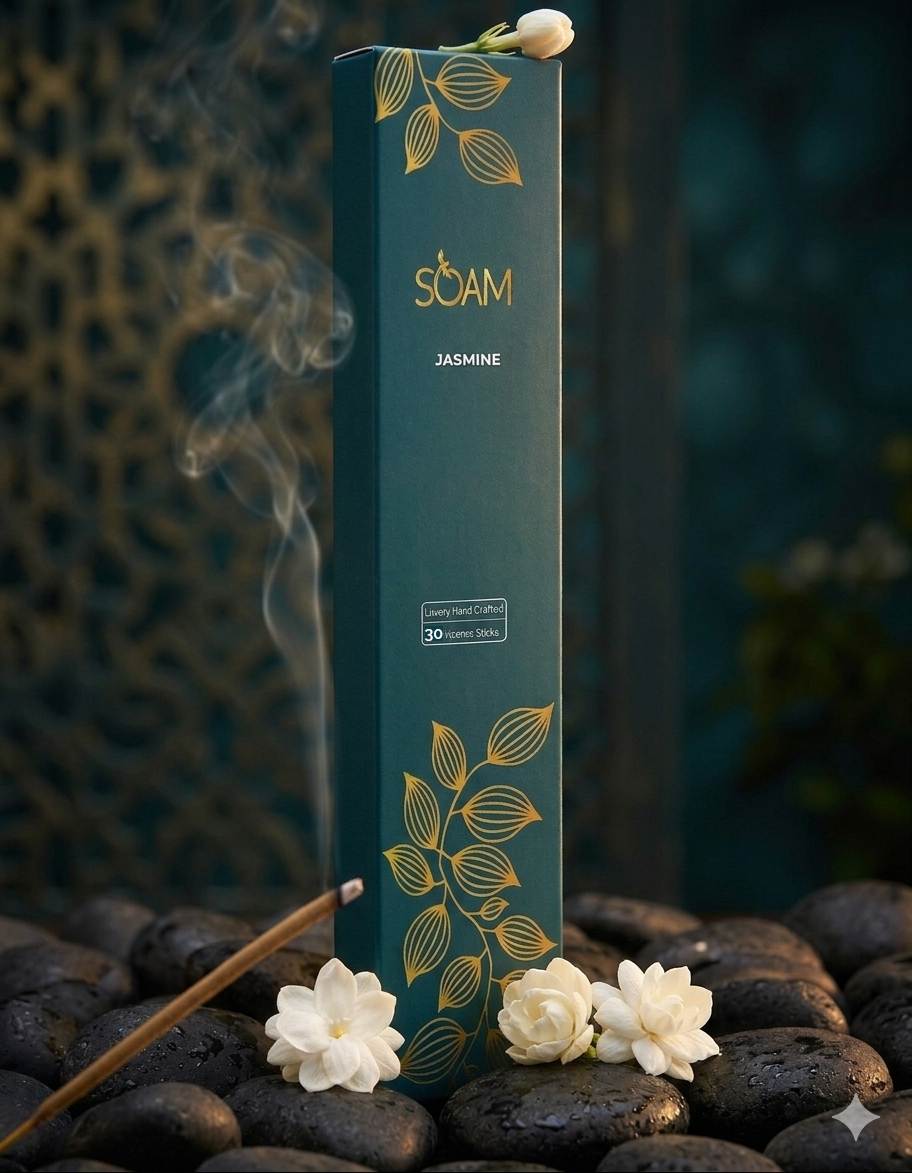 Jasmine Incense Sticks (30 Sticks)