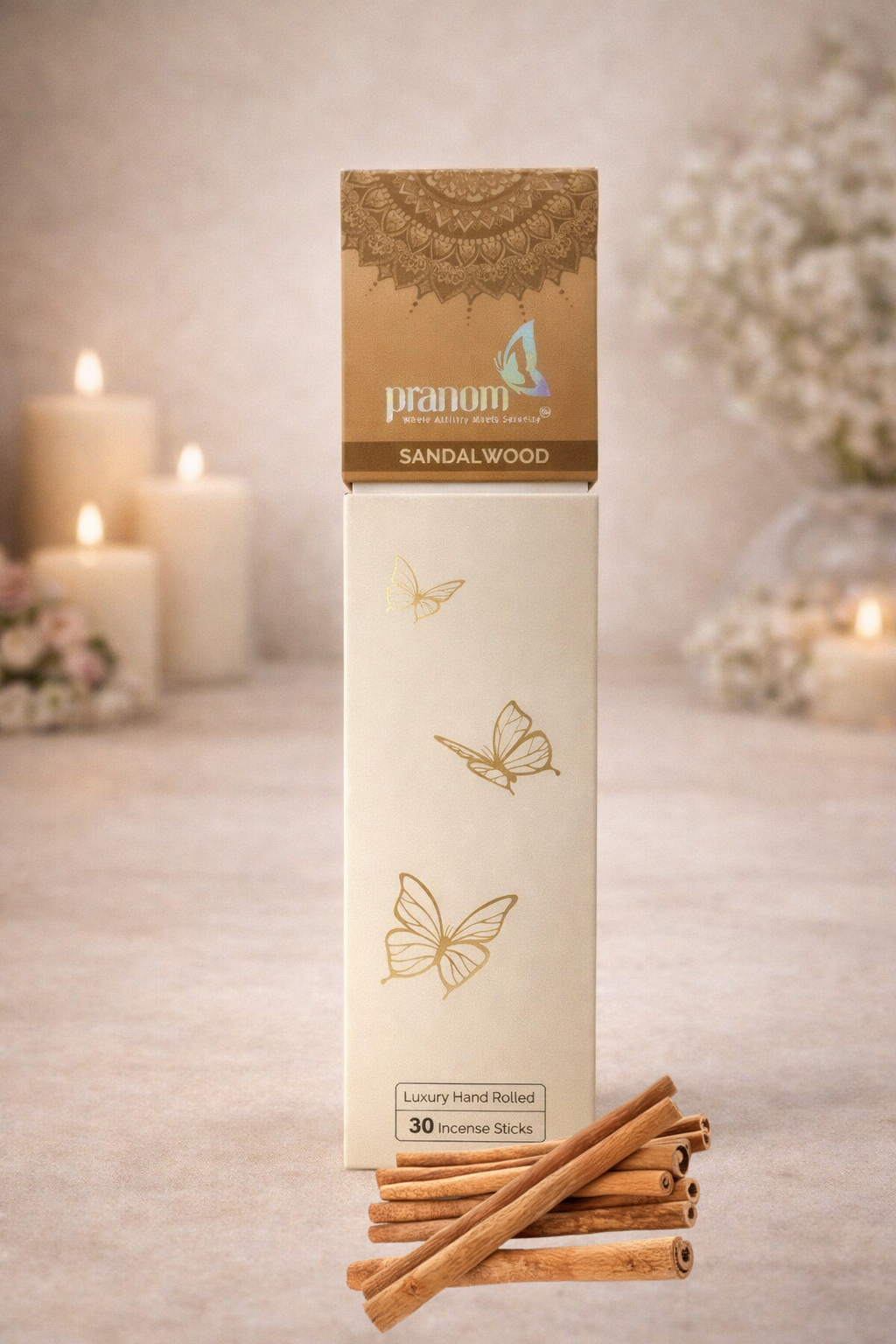 Sandalwood Incense Sticks Lux