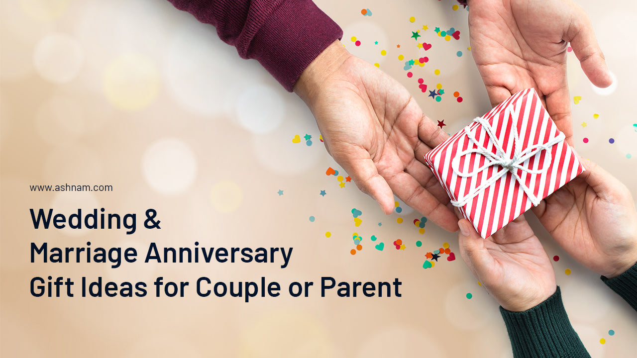 Wedding and Marriage Anniversary Gift Ideas for Couple or Parent