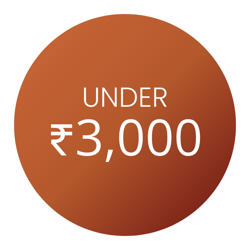 Under ₹3,000