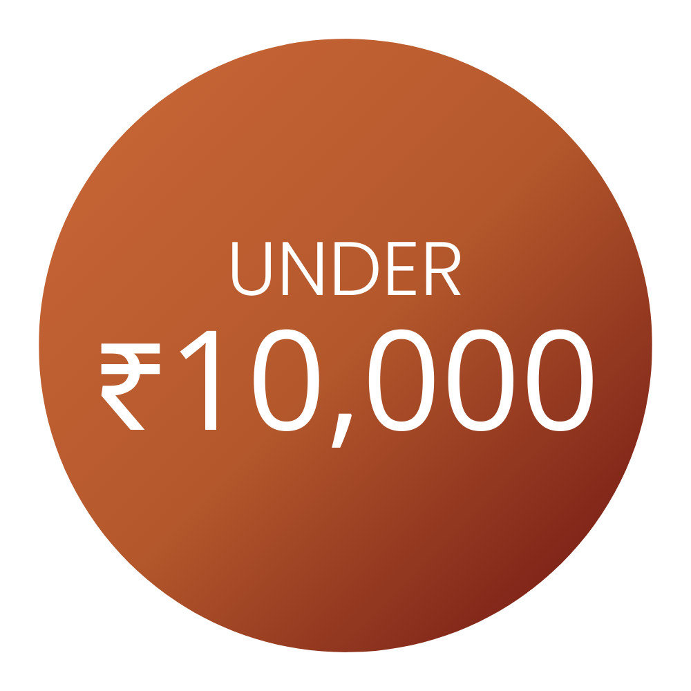 Under ₹10,000