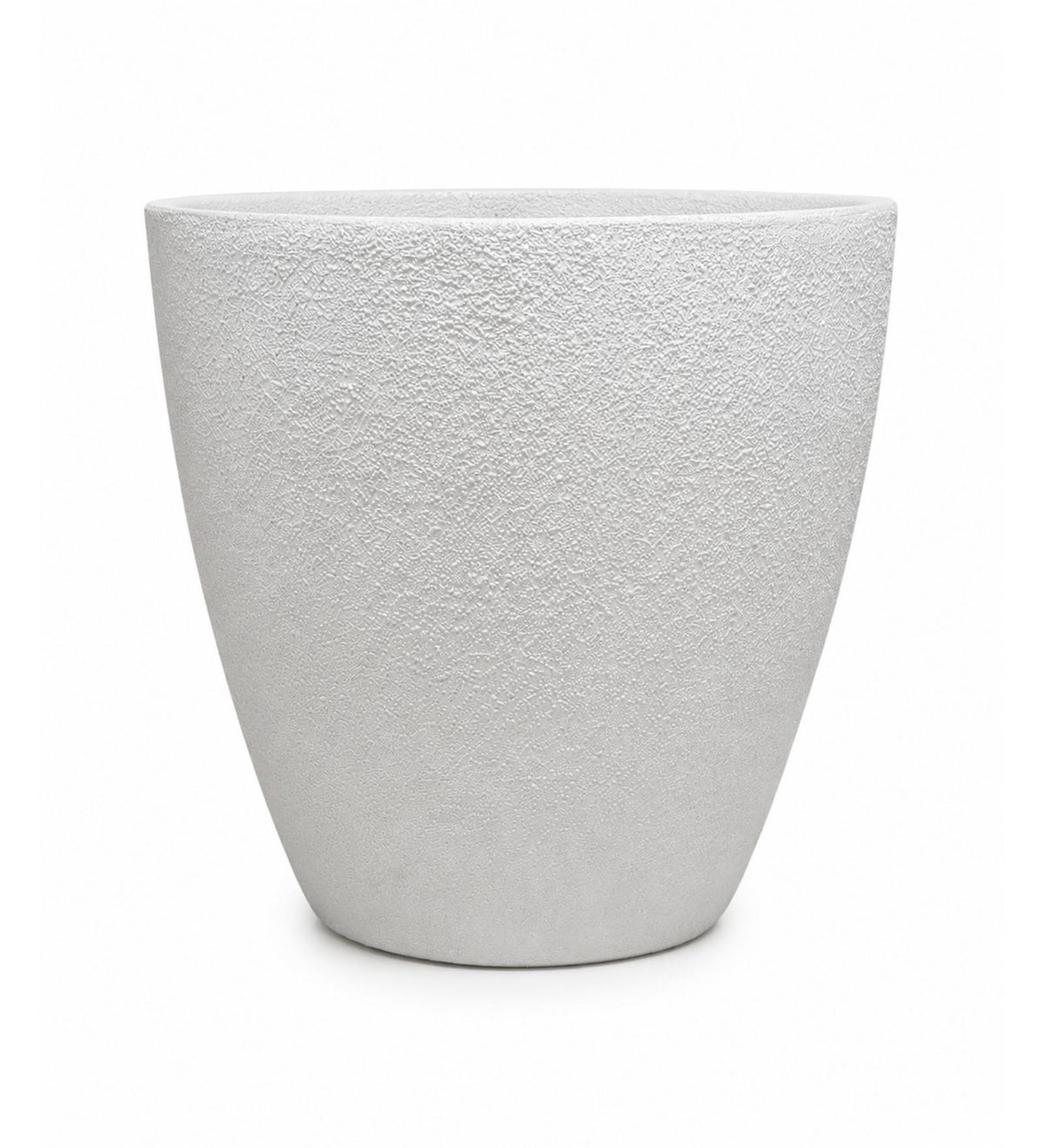 Contemporary Planter – White - White background