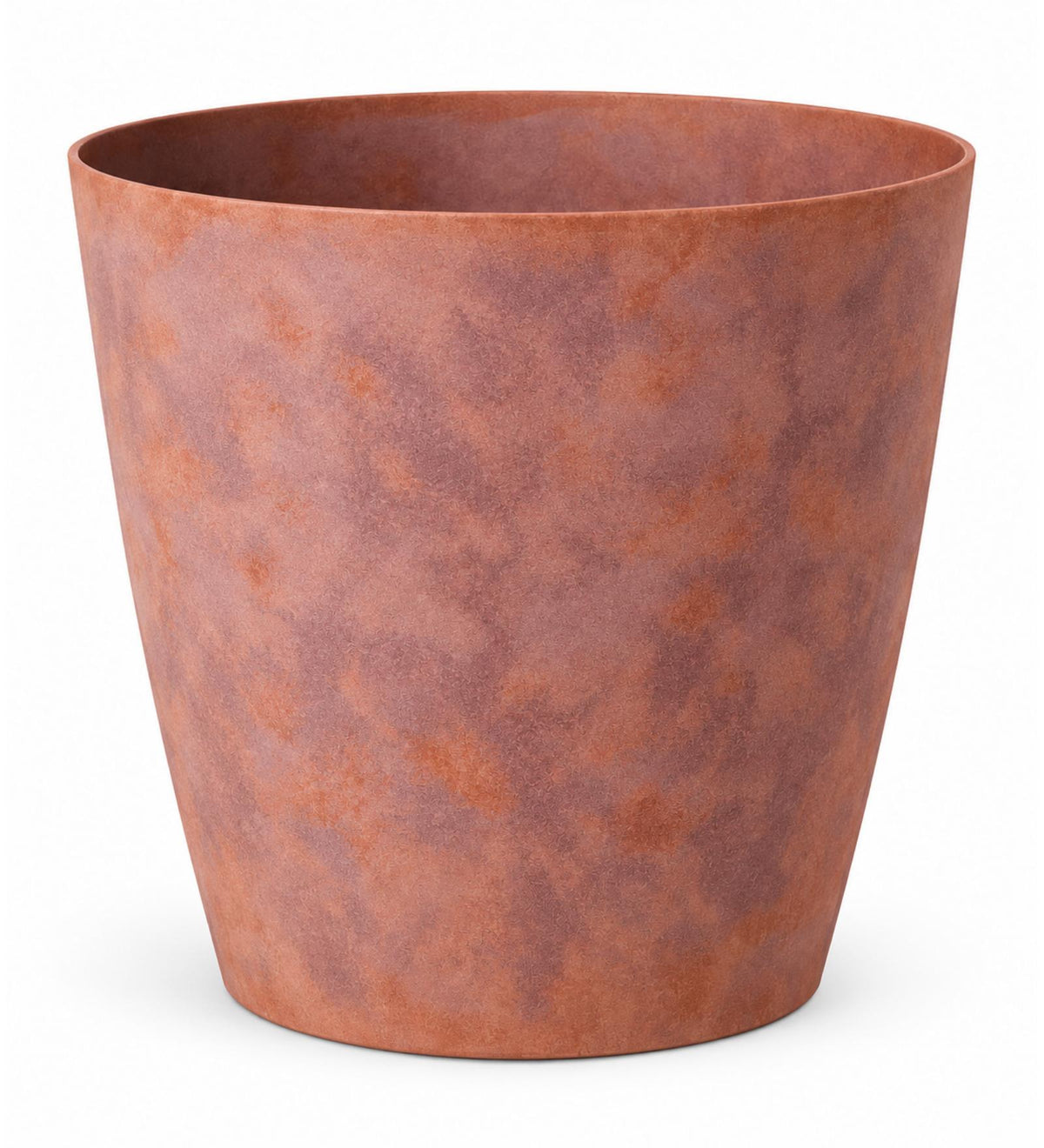 Terra Curve Outdoor Planter – Rustic Rose - Close-up