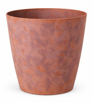 Terra Curve Outdoor Planter – Rustic Rose - Close-up