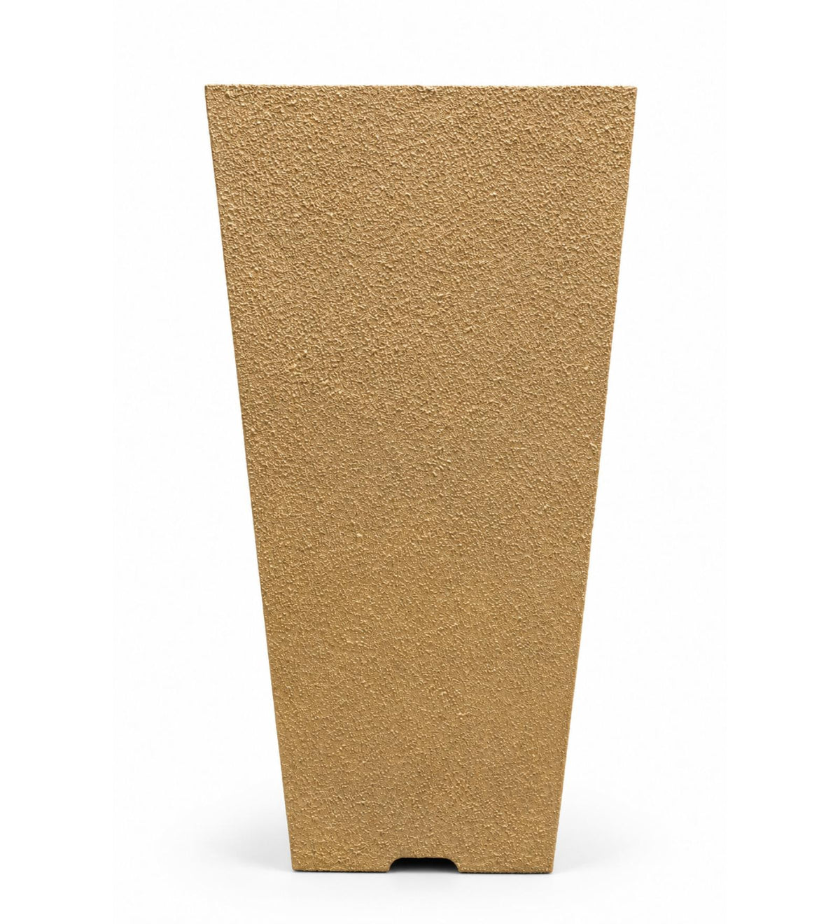Tapered Textured Planter – Antique Finish - White background