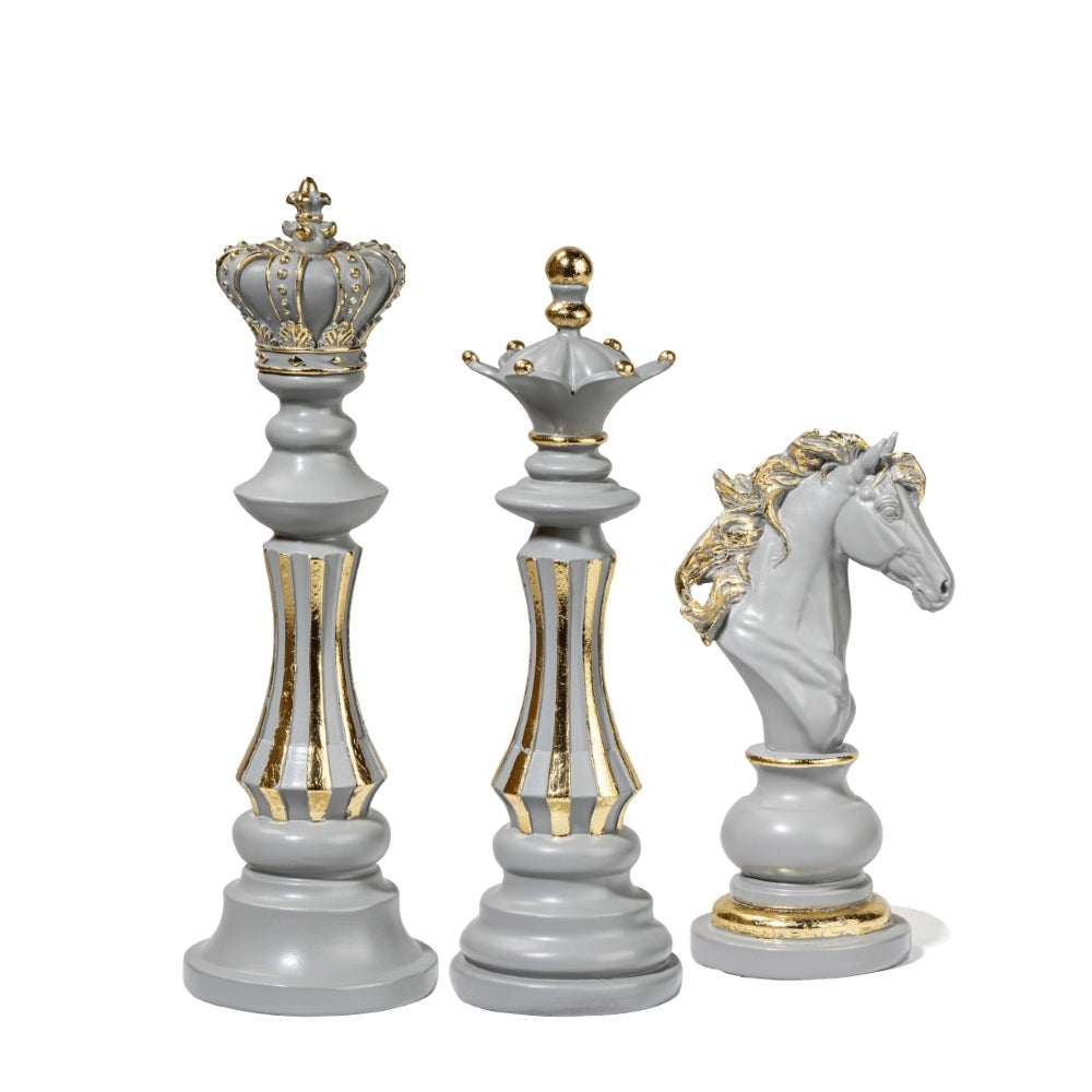 Ashnam Chess Coin Decorative Accent (Small) – Set of 3