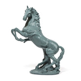 Ashnam Big Jumping Horse Showpiece – Wedgewood Grey