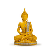 Meditative Buddha Decorative Showpiece – Yellow