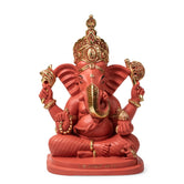 Siddhivinayak Ganesha Idol for Home Décor – Terracotta