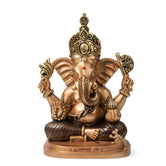 Siddhivinayak Ganesha Idol for Home Décor – Gold