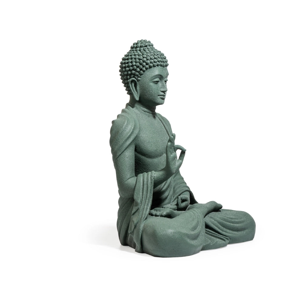 Ashnam Protection Buddha 19 Inch Decorative Showpiece – Green