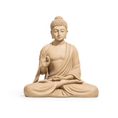 Ashnam Protection Buddha 19 Inch Decorative Showpiece – Beige