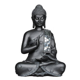 Blessing Buddha Decorative Showpiece – Black