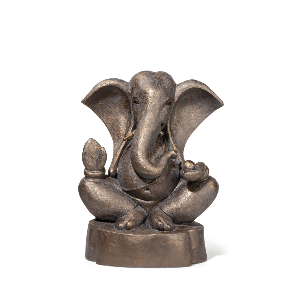 Ashnam Abstract Traditional Ganesha, Bronze