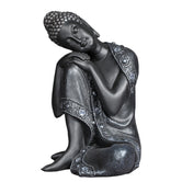 Resting Buddha Decorative Showpiece – Black