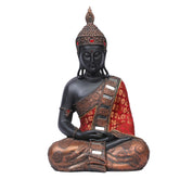 Ashnam Meditative Buddha - Black & Red