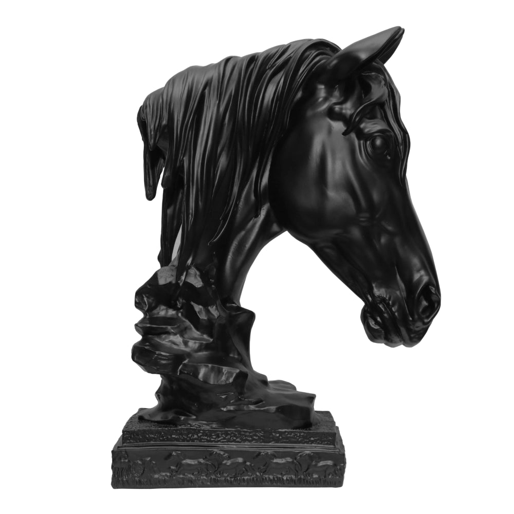 Ashnam Horse Head – Black