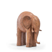 Ashnam Abstract Elephant – Rust Terracotta, 30CM