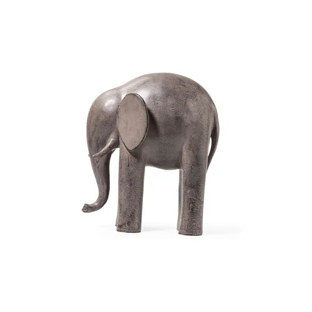 Ashnam Abstract Elephant – Rust Iron, 30CM