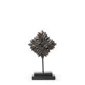 Ashnam Floral Traditional Accent on Stand Small – Bronze, 37CM