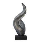 Ashnam Captivating Abstract Figurine - Rust Iron - Rust Iron, 36 Cm