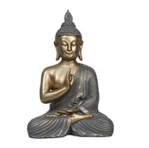 Ashnam Enlightened Grace: Buddha Statue in Gyana Mudra Pose, 26 Cm