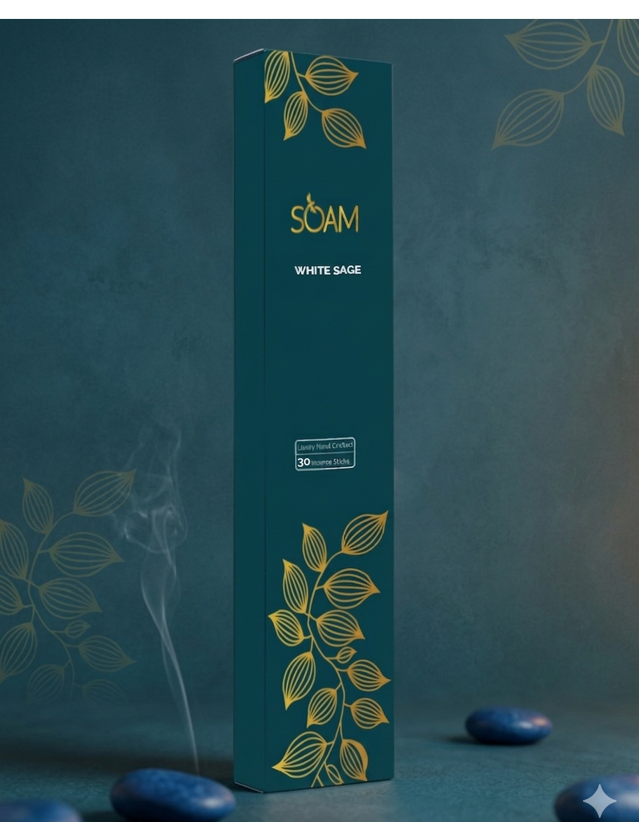 White Sage Incense Sticks (30 Sticks)